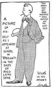 Silas in Ypsilanti Winsor McCay drawing